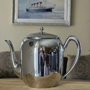 Elegant Silver Teapot
